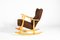 Sculptural Rocking Chair by Elias Svedberg for Nordiska Kompaniet, 1950s 1