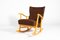 Sculptural Rocking Chair by Elias Svedberg for Nordiska Kompaniet, 1950s 2