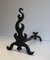 Cast and Wrought iron, French, 1940s, Set of 2 4
