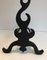 Cast and Wrought iron, French, 1940s, Set of 2, Image 6