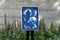 Imprimé Cyanotype Mid-Century Géométrique Bleu, Formes Découpées sur Papier, 2021 7