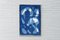 Stampa Cyanotype Mid-Century geometrica blu a forma di ritaglio, 2021, Immagine 2