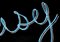 Pintura de caligrafía Easy Background en blanco sobre papel, Word Art, azul cielo, gris, 2021, Imagen 5