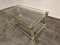 Brass and Acrylic Glass Coffee Table, 1970s, Image 5