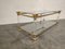 Brass and Acrylic Glass Coffee Table, 1970s, Image 9