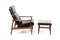 FD164 Teak Lounge Chair and Ottoman by Arne Vodder for France & Søn / France & Daverkosen, 1960s, Set of 2 2