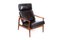 FD164 Teak Lounge Chair and Ottoman by Arne Vodder for France & Søn / France & Daverkosen, 1960s, Set of 2 3