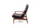 FD164 Teak Lounge Chair and Ottoman by Arne Vodder for France & Søn / France & Daverkosen, 1960s, Set of 2 6