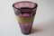 Vintage Violet Glass Vase by Josef Hoffmann for Moser, Image 9