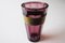 Vintage Violet Glass Vase by Josef Hoffmann for Moser 4