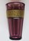 Vintage Violet Glass Vase by Josef Hoffmann for Moser, Image 1