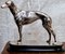 Trophée Greyhound Plaqué Argent 12