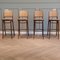 No. 811 Stools by Josef Hoffmann for FMG, 1960s, Set of 4 1
