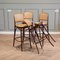 No. 811 Stools by Josef Hoffmann for FMG, 1960s, Set of 4 2