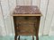 Louis XV Walnut & Marble Nightstand, 1930s 9