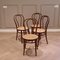 Romanian Bentwood No. 18 Dining Chairs by Gebrüder Thonet, 1960s, Set of 4 2