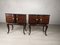 Chippendale Side Tables or Nightstands, 1940s, Set of 2 3
