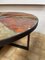 Swiss Enameled Ceramic Coffee Table by G. Olivier, 1970s, Image 8