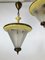 Mid-Century Italian Ceiling Lamps from Lumi, 1950s, Set of 2 6