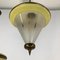 Mid-Century Italian Ceiling Lamps from Lumi, 1950s, Set of 2 11