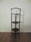 English Mahogany Side Table or Valet Stand 1