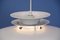 Danish White & Lilac Ceiling Lamp, 1970s, Image 6