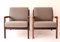 Finnish Rialto Lounge Chairs by Carl Gustaf Hiort af Ornäs for Puun Veisto, 1950s, Set of 2 1
