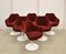 Set de Table et Chaises Tulipe en Marbre par Eero Saarinen pour Knoll Inc. / Knoll International, 2000s, Set de 7 5