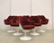 Marble Tulpi Dining Table & Chairs Set by Eero Saarinen for Knoll Inc. / Knoll International, 2000s, Set of 7 3