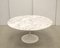 Marble Tulpi Dining Table & Chairs Set by Eero Saarinen for Knoll Inc. / Knoll International, 2000s, Set of 7 4