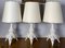 Porcelain Table Lamps by Daniela Weiß for Lindner, 1980s, Set of 3 1