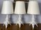 Porcelain Table Lamps by Daniela Weiß for Lindner, 1980s, Set of 3, Image 1