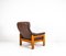 Fauteuil Atlanta Vintage en Teck et Cuir par Sven Ellekaer pour Skippers Mobler A/S Design, 1980s 4