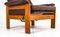 Vintage Teak & Leather Atlanta Armchair by Sven Ellekaer for Skippers Mobler A/S Design, 1980s, Image 19