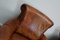 Vintage Dutch Cognac Colored Leather Club Chairs, Set of 2, Image 14