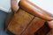 Vintage Dutch Cognac Colored Leather Club Chairs, Set of 2 17