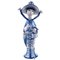 Figurine Automne en Céramique Bleue par Bjørn Wiinblad 1