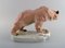 Large Hand-Painted Porcelain Amphora Figure of Bear, 1930s, Czechoslovakia 4