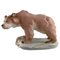 Large Hand-Painted Porcelain Amphora Figure of Bear, 1930s, Czechoslovakia 1