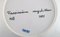 Flora Danica Dinner Plate in Hand-Painted Porcelain from Royal Copenhagen, Image 4