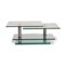 K500 Glass and Chrome Coffee Table by Ronald Schmitt 8