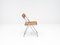 Vintage Woven Wicker and Walnut Plia Chair by Giancarlo Piretti 9