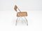 Vintage Woven Wicker and Walnut Plia Chair by Giancarlo Piretti 8