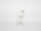 White Drafting Stool by Friso Kramer for Ahrend De Cirkel, The Netherlands, 1960s 1