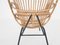 Rattan Lounge Chair by Rohe Noordwolde, The Netherlands 1950s 3