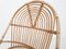 Rattan Lounge Chair by Rohe Noordwolde, The Netherlands 1950s 6