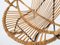 Rattan Lounge Chair by Rohe Noordwolde, The Netherlands 1950s, Image 8