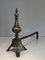 Bronze and Wrought Iron Eiffel Tower Andirons, France, 1900s, Set of 2, Image 6