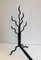 Wrought Iron Shrubs Andirons, France, 1970s, Set of 2 7