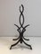 Wrought Iron Andirons by Raymond Subes, France, 1940s, Set of 2 5